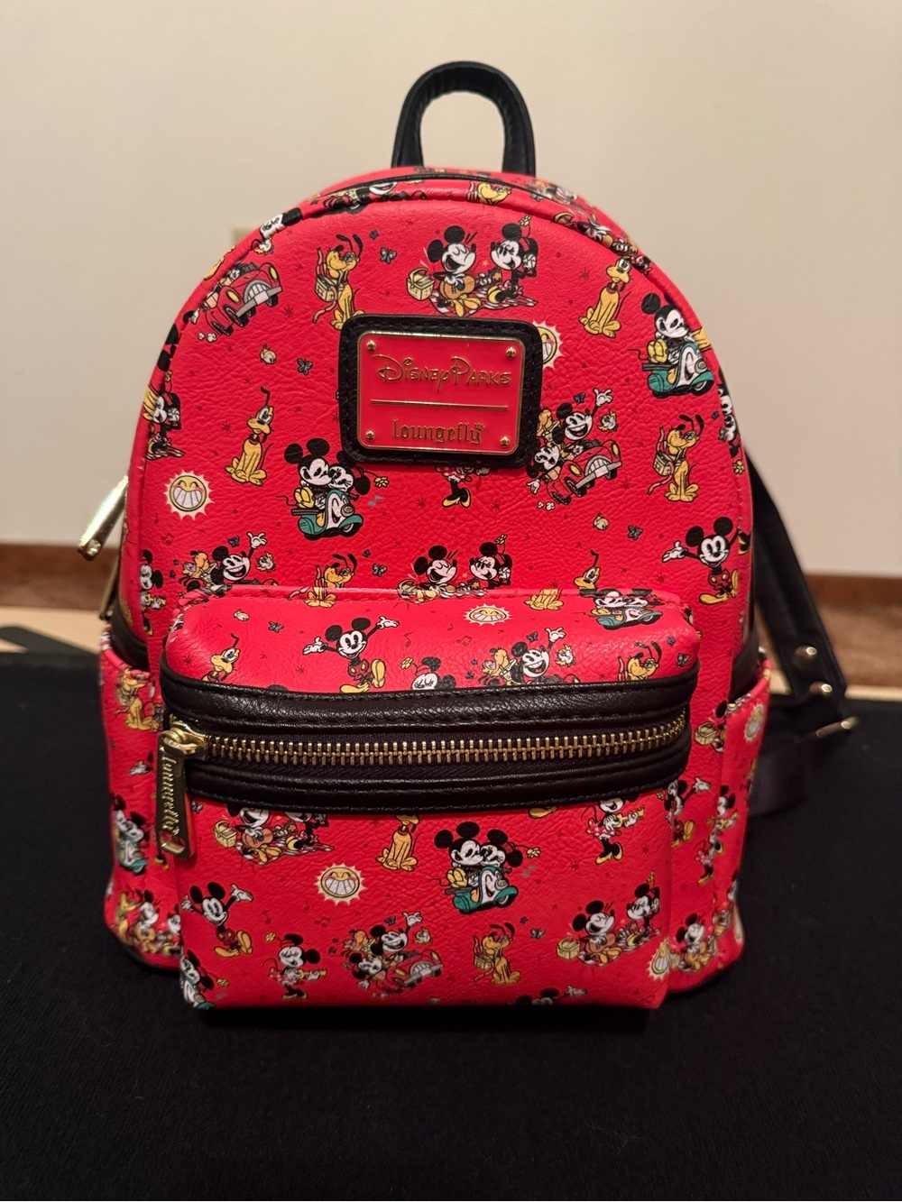Loungefly Red Mickey & Friends Mini Backpack